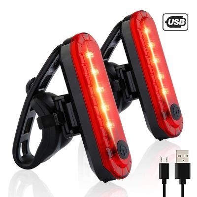 China Hot Selling Steady-Slow Flash-Super Instant Flash-Cycle Cycling Light For Bicycle Rechargeable Bike Rear Tail Light Led Outdoor With High Lumens for sale