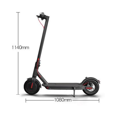 China Aluminum Alloy 8.5 Inch Tire Motor 350w 2 Wheel Kick Foldable Adults E Folding Electric Scooter for sale