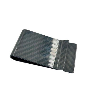 China Enable Silver Brand New Narrow Carbon Fiber Silver Clips With High Quality for sale