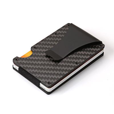 China RFID Blocking Protects Factory Price Aluminum Slim Minimalist Rfid Blocking Money Clip Wallet for Travel and Work for sale