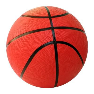 China Outdoor Factory Logo Printed Size 7 Junior Basketball Basketball Court Good Quality Rubber Ball for sale