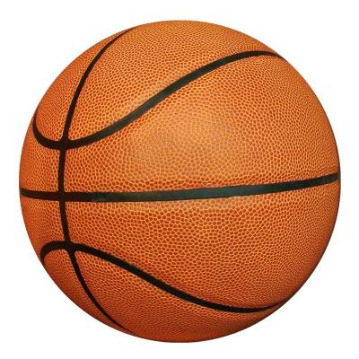 China New Design Teenager Basketball Court Non-Slip PVC Leather Laminated Basketball 5 Outdoor Official Size Weight for sale