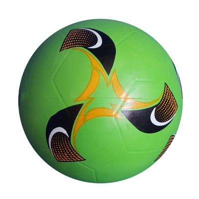 China Waterproof Popular High Quality Smooth Outdoor Football Soccer Ball Size 5 Rubber Football Soccer for sale