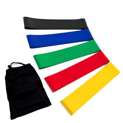 China Sustainable Eco - Friendly Workout Resistance Exercise Bands Loop Yoga Bands for sale