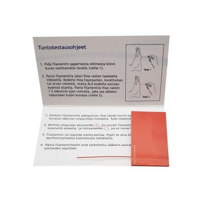 China 10 Gram Sensory Foot Screen Test Monofilament Ulcer Diabetic Neuropathy Test Foot Screen for sale