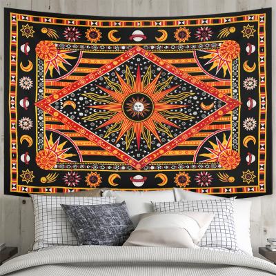 China Mandala Tapestry Dorm Living Room Wall Indian Art Print Hippie Bohemian Decor Dobby for sale