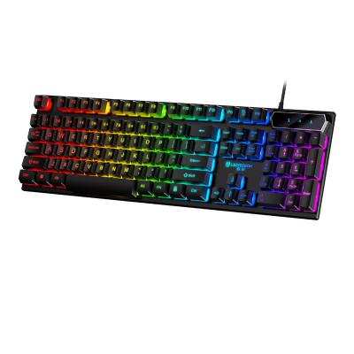 China Wired Gaming Keyboard Sets Waterproof Rgb  Office Desktop Laptop Keyboard for sale