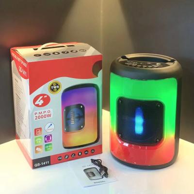 China RGB Cool Bluetooth Wireless Speaker Subwoofer Portable Speaker High Volume Outdoor Professional Audio Te koop