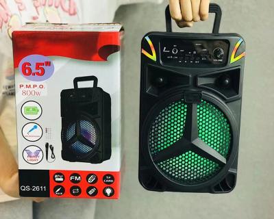 中国 6 Inch Karaoke Speaker Portable Bluetooth Speaker Subwoofer Outdoor Amplifier Square Dance Professional Audio 販売のため