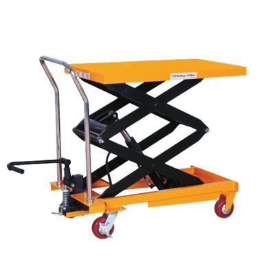 China Hydraulic Lift Table Manual Lift Hotels Hydraulic Pneumatic Lift Table for sale