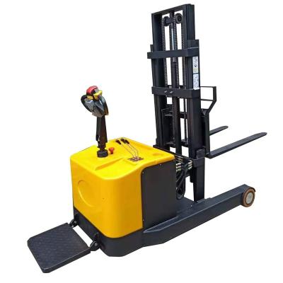 China Hot Sale Reach Fork Hotels Electric Stacker for sale