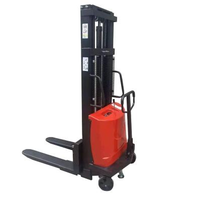 China 2020 Good Selling Hotels Electric Pallet Lifter Stacker Forklift for sale