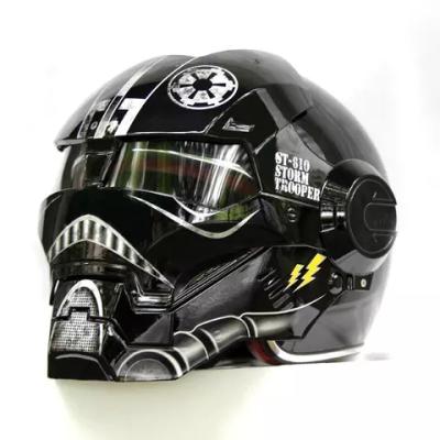 China Wholesale Helmet Super Predator Motorcycle Personality Full Helmets Revealed Customizable Helmets Ghost Helmets for sale