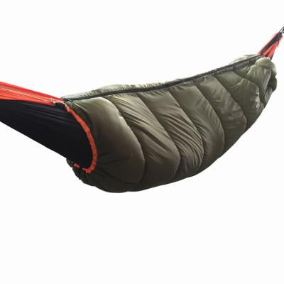 China Mummy Style Yeler Polyester Winter Hammock Portable Sleeping Bag For Camping Underquilted for sale