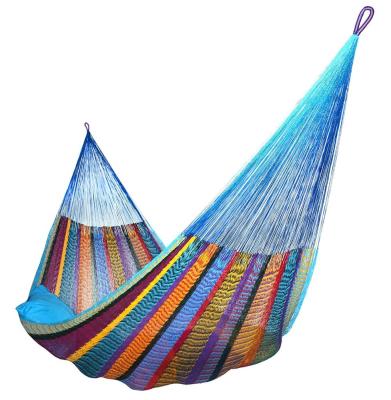 China Yeler Handcrafted Design Comfortable 2018 Multicolor Outdoor Furniture Knit Hammock for sale