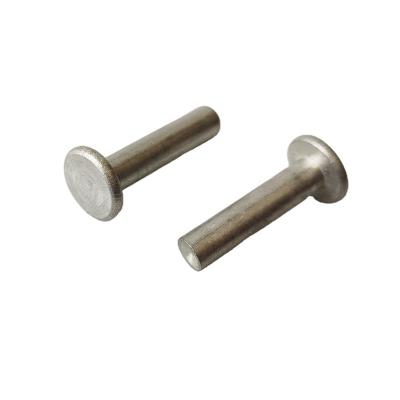 China Good Quality Aluminum Cheap Price Solid 5mm Flat Head Aluminum Rivets for sale