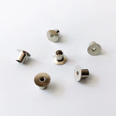 China Iron New Arrive 5MM HD Hollow Steel Clutch Galvanized Countersunk Hollow Rivet for sale