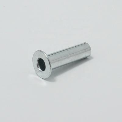 China Hot Selling 30MM Steel Custom Widen Length Oblate Around Head Cold Forming Rivet for sale