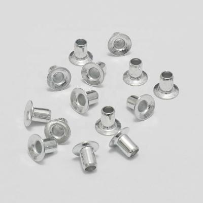 China Custom Iron 3.2mm OD Diameter Iron Miniature Rivet Grommet Metal Rivet for sale