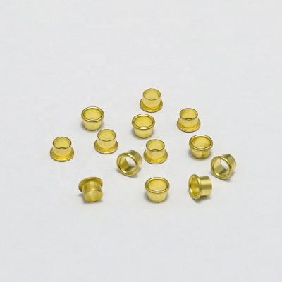 China DC06 Brass Barrel Rivet Lining Iron 6mm Brake Grommet Tubular Tension Rivets for sale