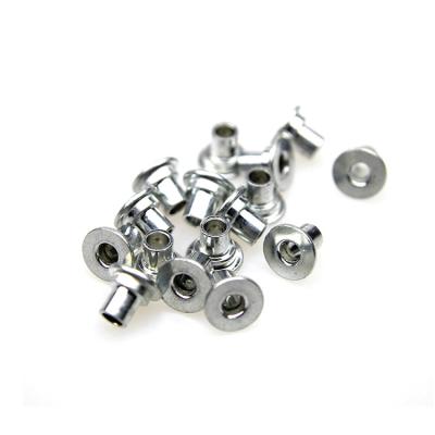 China Competitive Price Good Quality Custom Good Quality Flat Head Iron Nut Rivet For Power Generating Machine for sale