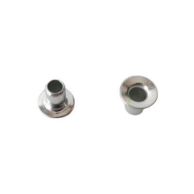 China China Iron Factory 4mm Semi Tubular Iron Countersunk Hollow Rivet for sale