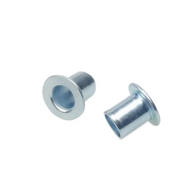 China Factory Price A10 10.1x 13.8x16 Semi Flat Product Steel Head Hollow Rivet For Fastening Application for sale