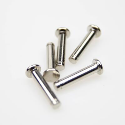 China Good Quality Price 21mm Carbon Steel Length Cheap Zinc-plating Steel Nail Solid Rivet for sale