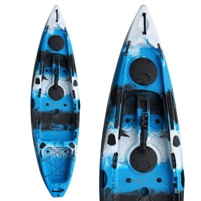 China Polyethylene 301CM SIT ON TOP KAYAK 1 PERSON FISHING KAYAK for sale