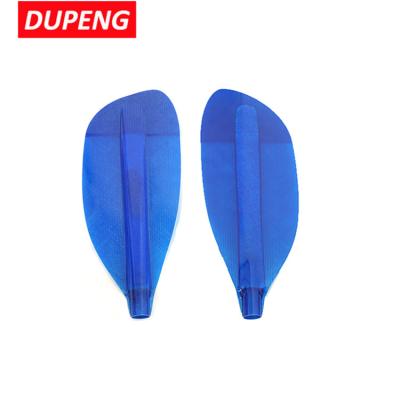 China 2 Pieces Straight Kayak Paddle Translucent Fiberglass Blade Whitewater Kayak Paddle Length 200Cm To 260Cm for sale