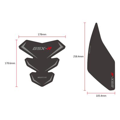 China Morden For Suzuki GSX250R Motorcycle Sticker Motorcycle Decoration Fuel Tank Sticker 3M Stickerwaterproof Stickers Accessories for sale