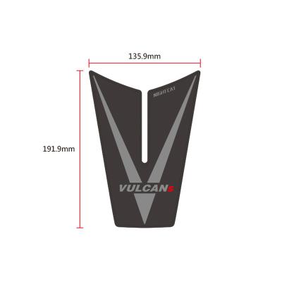 China Morden For KAWASAKI Vulcan S Low Price Fuel Tank Sticker For Mini Non Stick Sticker Fuel Tank Rubber Sticker for sale