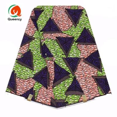 China Different Print Anti-Static Ladies Ankara Fabric Wax Print Queency African Designer Tops for sale