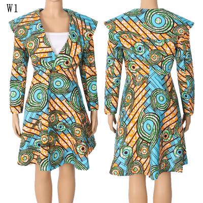 China Daily Life New Arrival Print Maxi Dress Fashion African Clothing African Print Skirt etc. Wedding Party Queency For Women for sale