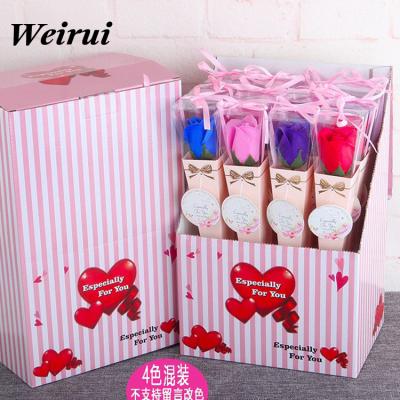 China Festival makers the direct selling box of soap flower handmade gifts company activities sweep mother's day thanksgiving valentine d for sale