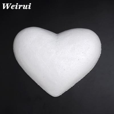 China Festival Foam Heart Polystyrene Heart Shape For Decoration And Wedding Day for sale