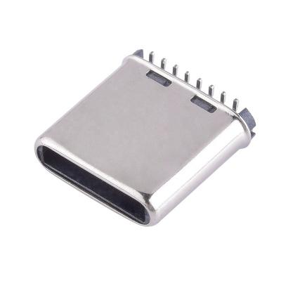 China USB Type C Male 16 Pin Vertical Mount Tensile Shell Type TYPE-C-M-16-8.65 for sale