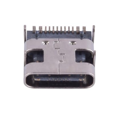 China Supply USB Connector Type C 16 Pin Female CQ050-TCFBS 28H 735 - 2 for sale