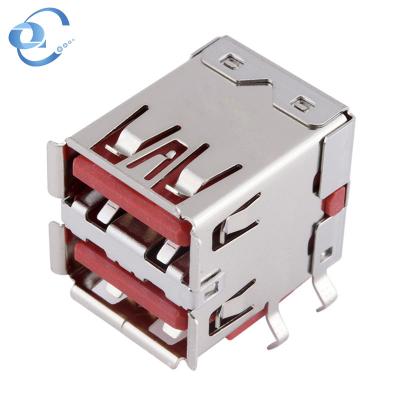 China Usb Type B Two Layer Port Pings Usb 3.1 Connector Female Terminals CQ-USB AF 3.1 2USB-1 à venda