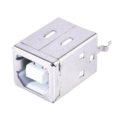 China 2.0 USB B Connectors Female USB B Mount Female Vertical Mount Type B Connector for sale