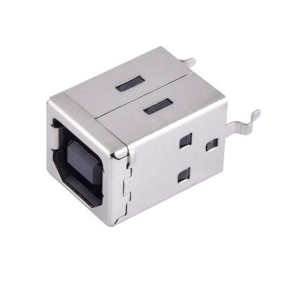 China Type B Jack Vertical Mount USB B Female Printer USB Plug Connector for sale