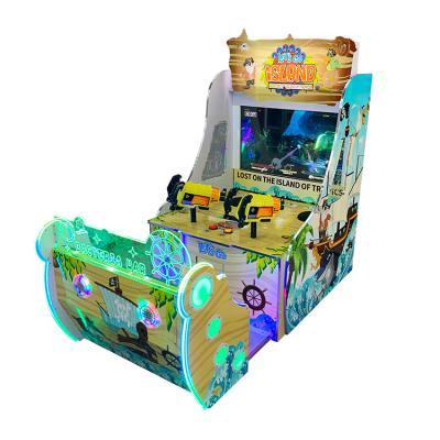 China Game Shooting Machine Let Us Go Coin Operated Island Shooting Game Machine Gun Arcade Game Arcade Machines for sale