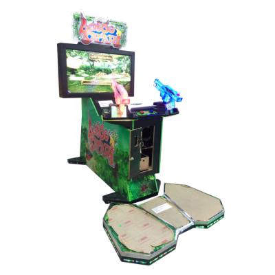 China Metal+acrylic+plastic Let Us Go Jungle Shooting Machine Video Game Arcade Games Game Coin Operated Shooting Machine for sale