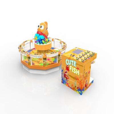 China Over 4 Ages Cute Fish Fishing Game Machine Ticket Redemption Machine For Amusement Park for sale