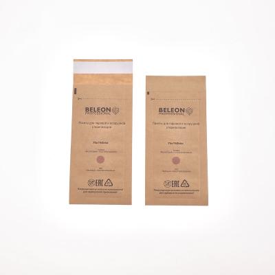 China Wholesale Price 100*200MM Paper Pouch Self Seal Bag Medical Device Manufacturers Packaging For Dry Heat For Nail Tools for sale