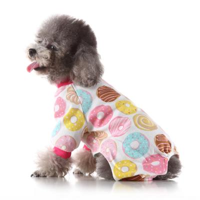 China New viable G style pet clothes autumn and winter dog home pajamas pet pajamas clothes home clothes for sale