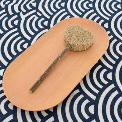 China Sustainable Natural Cat Food Toy Handmade Catnip Lollipop Balls Catnip For Cats Catnip Stick for sale