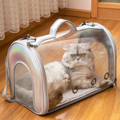 China Sustainable Large Size Pet Carrier Backpack For Cats And Dogs Pet Hiking And Travel for sale