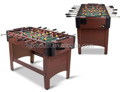 China MDF+pvc 4 foot indoor football table MDF foosball football table / TACA TACA for sale