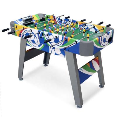 China Customized Colorful Design 4FT Game Table Player Football Soccer Table For Boys Kids Gift 101 for sale